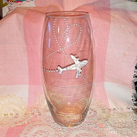 Hand Crafted Accents Airplane Vase Poshmark